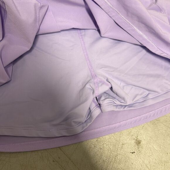 Purple and Blue Athletic Skirt LULULEMON Shorts - Size 8 Like New - Picture 3 of 4